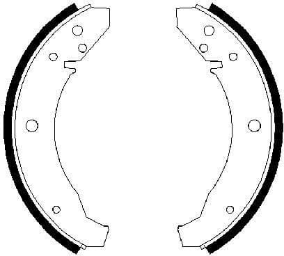 Brake Shoe Set 0986487099 - image 7