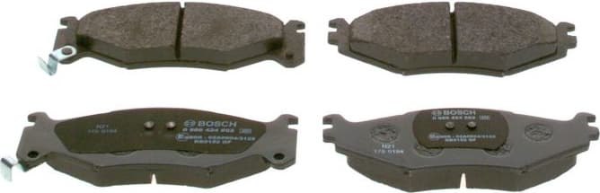 Brake Pad Set, disc brake 0 986 424 892 - image 2