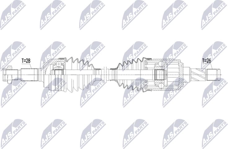 Drive Shaft NPW-LR-053