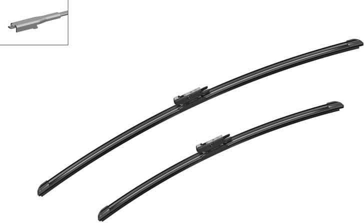 Wiper blade set BOSCH 2psc 3397007093 - image 5