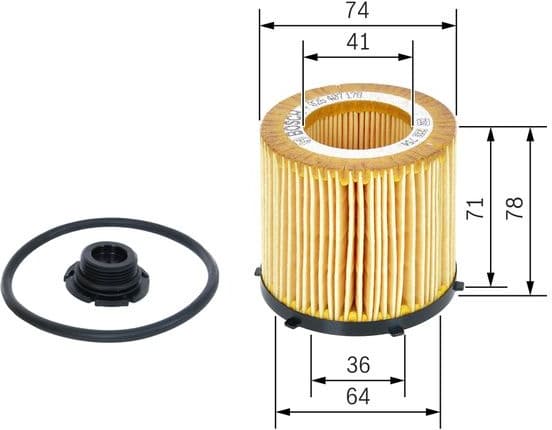 Oil Filter F026407178 - image 9