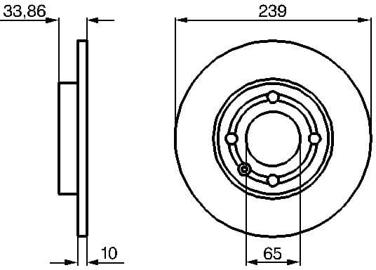 Brake Disc 0986478620 - image 10
