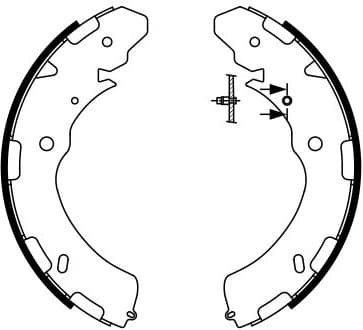 Brake Shoe Set 0986487758 - image 3