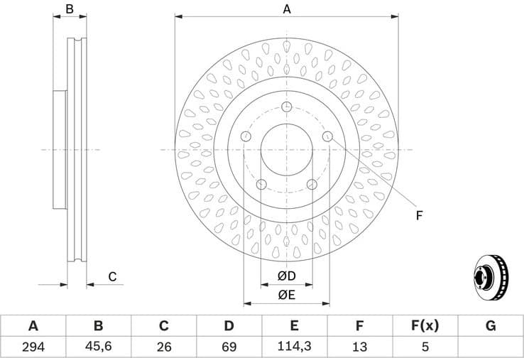 Brake Disc 0986479751 - image 11
