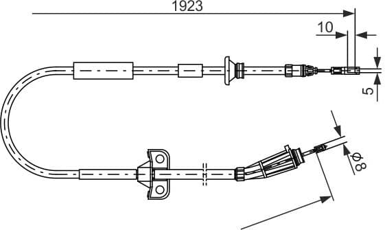 Cable Pull, parking brake 1987477999 - image 7