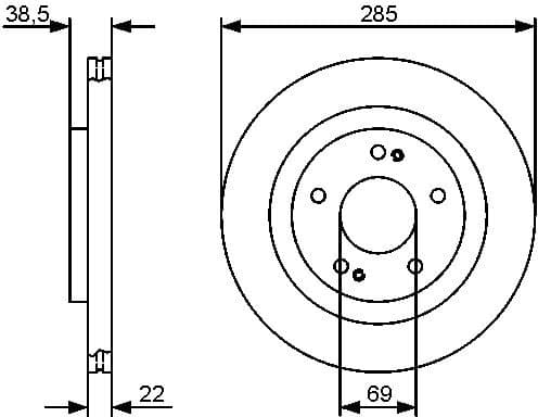Brake Disc 0986479470 - image 6
