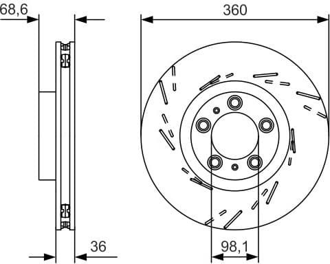 Brake Disc 0986479D22 - image 10