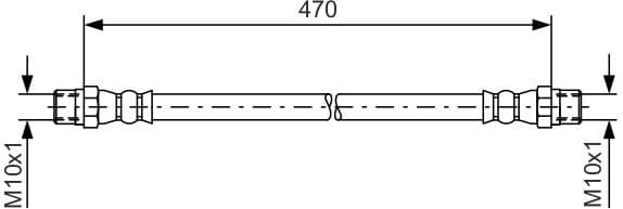 Brake Hose 1 987 476 392 - image 6