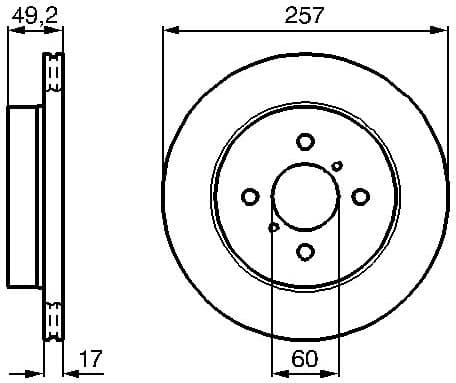 Brake Disc 0986478984 - image 6