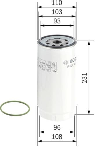 Fuel Filter F026402038 - image 10