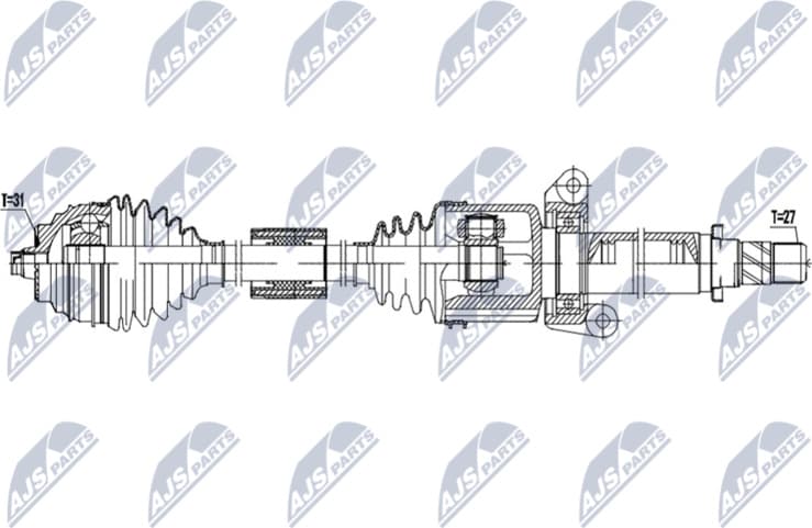 Drive Shaft NPW-BM-254