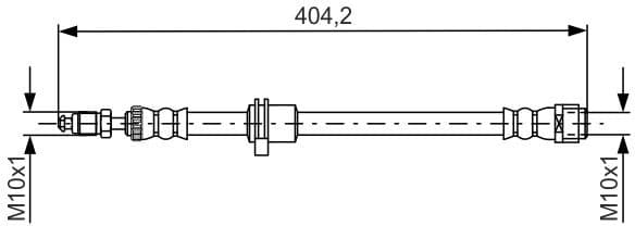 Brake Hose 1 987 481 679 - image 2