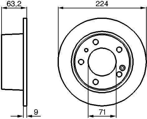 Brake Disc 0986478141 - image 3