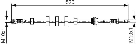 Brake Hose 1987481431 - image 2
