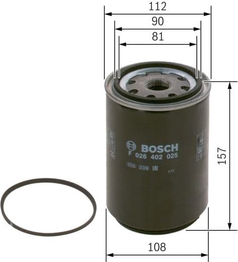 Fuel Filter F026402025 - image 6