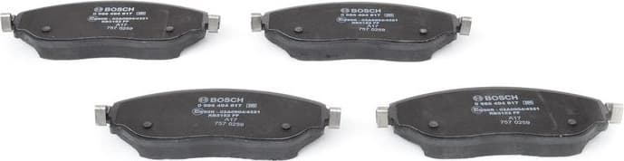 Brake Pad Set, disc brake 0986494817 - image 13