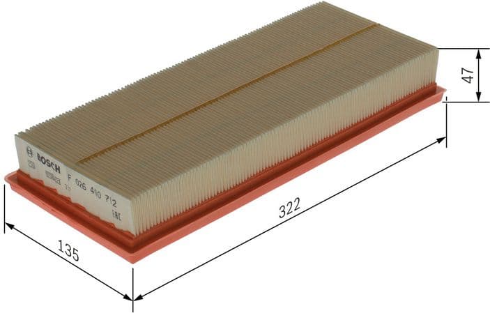 Air Filter F 026 400 712 - image 5