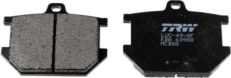 Brake Pad Set, disc brake Organic Allround MCB68