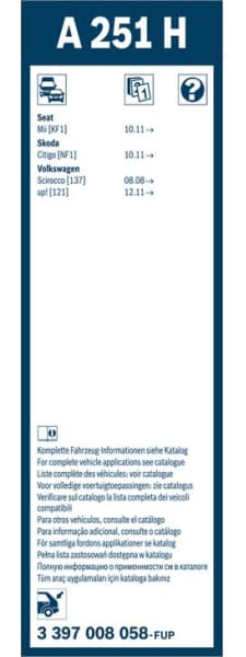 Wiper Blade Rear Aerotwin 3397008058 - image 8