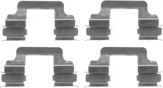 Accessory Kit, disc brake pad 1987474402 - image 2