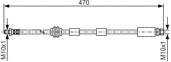 Brake Hose 1 987 476 882 - image 6