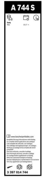 Wiper Blade Aerotwin 3 397 014 744 - image 9