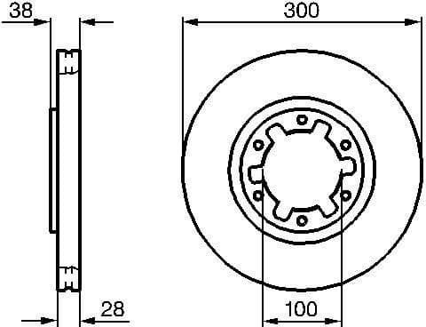 Brake Disc 0986479031 - image 6