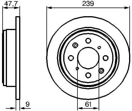 Brake Disc 0986479101 - image 8