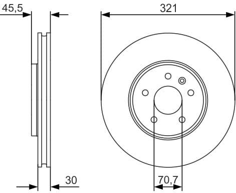 Brake Disc 0986479667 - image 3
