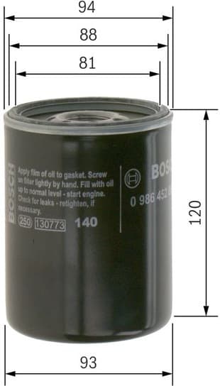 Oil Filter 0986452064 - image 6