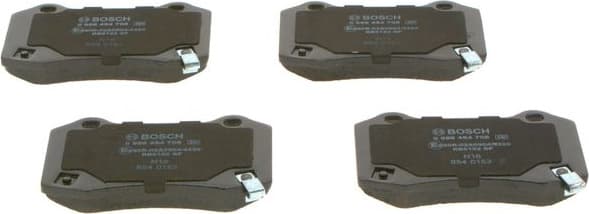 Brake Pad Set, disc brake 0986494708 - image 6