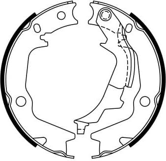Brake Shoe Set 0986487768 - image 7