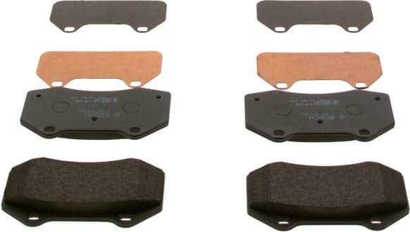 Brake Pad Set, disc brake 0986494551 - image 4
