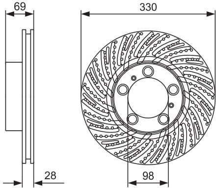 Brake Disc 0986479D24 - image 10