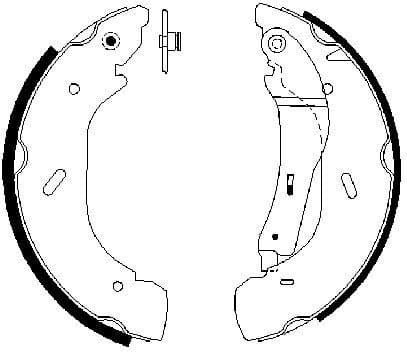 Brake Shoe Set 0986487612 - image 6