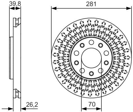 Brake Disc 0986479C42 - image 10