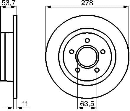 Brake Disc 0986479070 - image 6