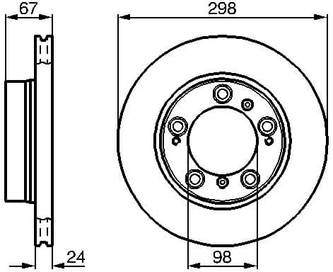 Brake Disc 0986478477 - image 7