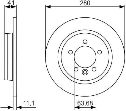 Brake Disc 0986479691 - image 7