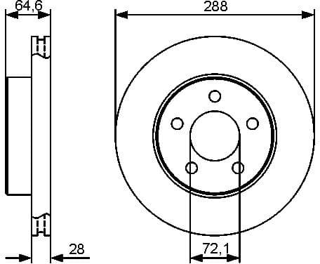 Brake Disc 0986479461 - image 6