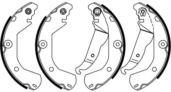 Brake Shoe Set 0986487924 - image 10