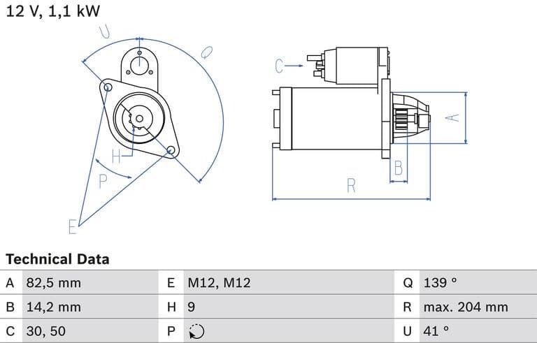 Starter 0986021210 - image 2