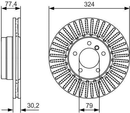 Brake Disc 0986479D39 - image 6