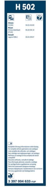 Wiper Blade Rear 3397004633 - image 4