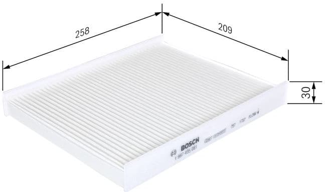 Filter, cabin air 1 987 435 081 - image 10