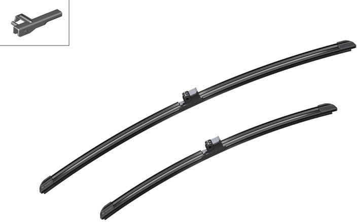 Wiper blade set BOSCH 2psc 3397007452 - image 2