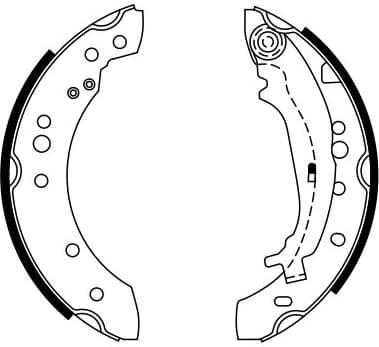 Brake Shoe Set 0986487746 - image 6