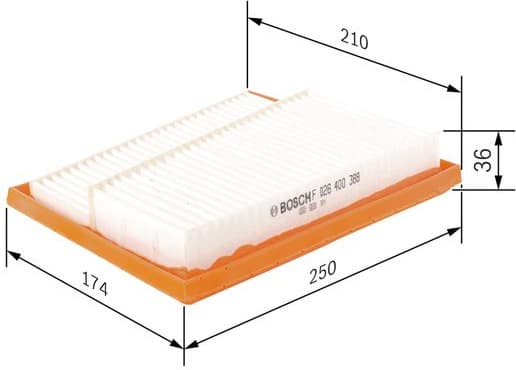 Air Filter F026400388 - image 10