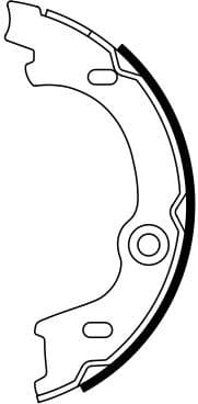 Brake Shoe Set, parking brake 0986487926 - image 10