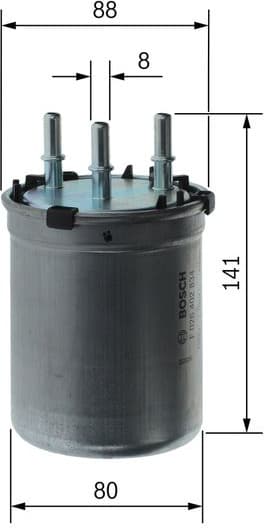 Fuel Filter F026402834 - image 10